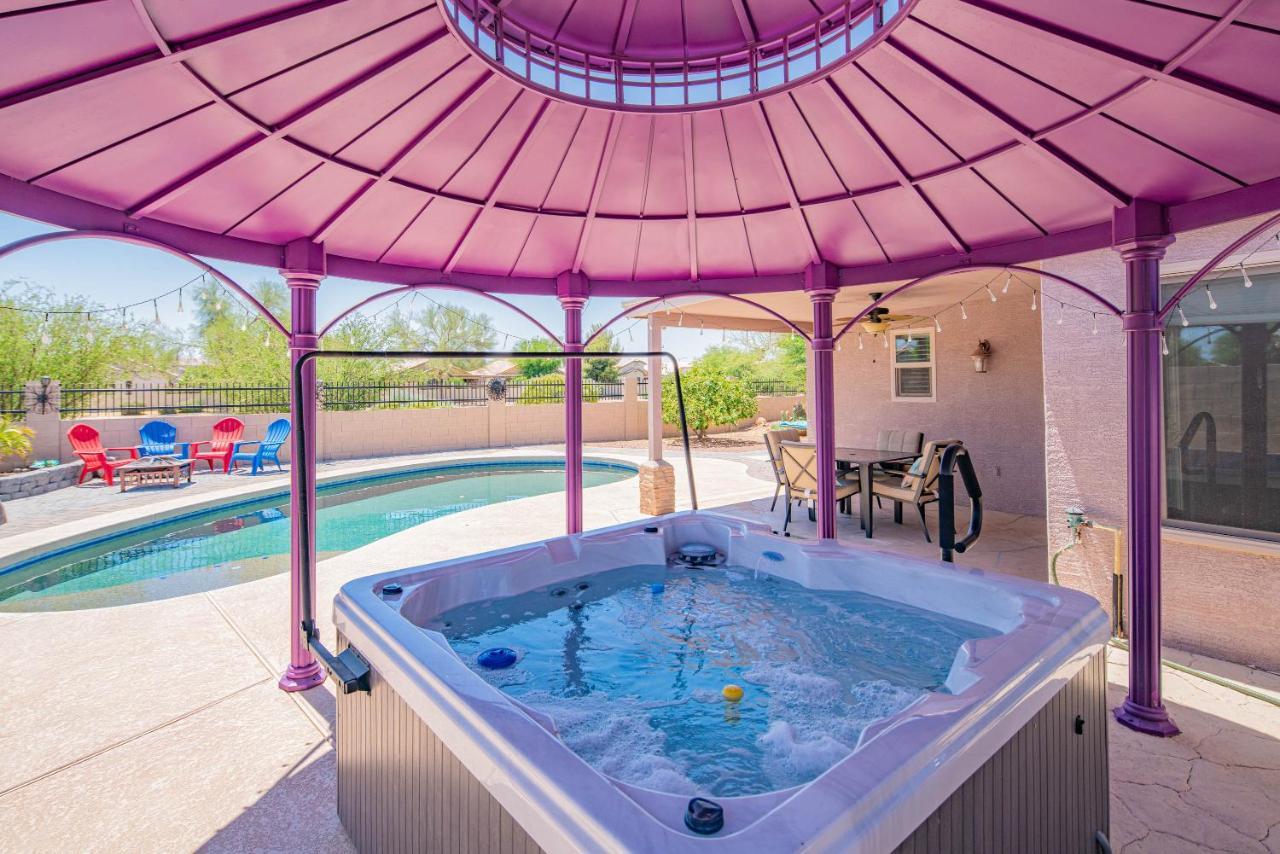 Boho Chic Arizona Villa W Pool & Mini Golf 카사그랜드 외부 사진
