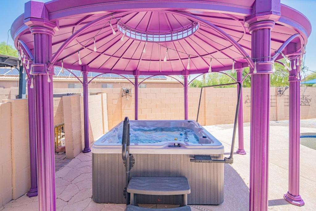 Boho Chic Arizona Villa W Pool & Mini Golf 카사그랜드 외부 사진
