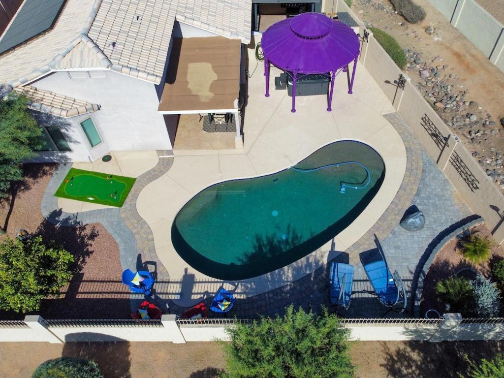Boho Chic Arizona Villa W Pool & Mini Golf 카사그랜드 외부 사진